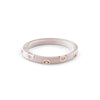D.Icon Cappuccino Ceramic, Pink Gold and Diamond Bracelet